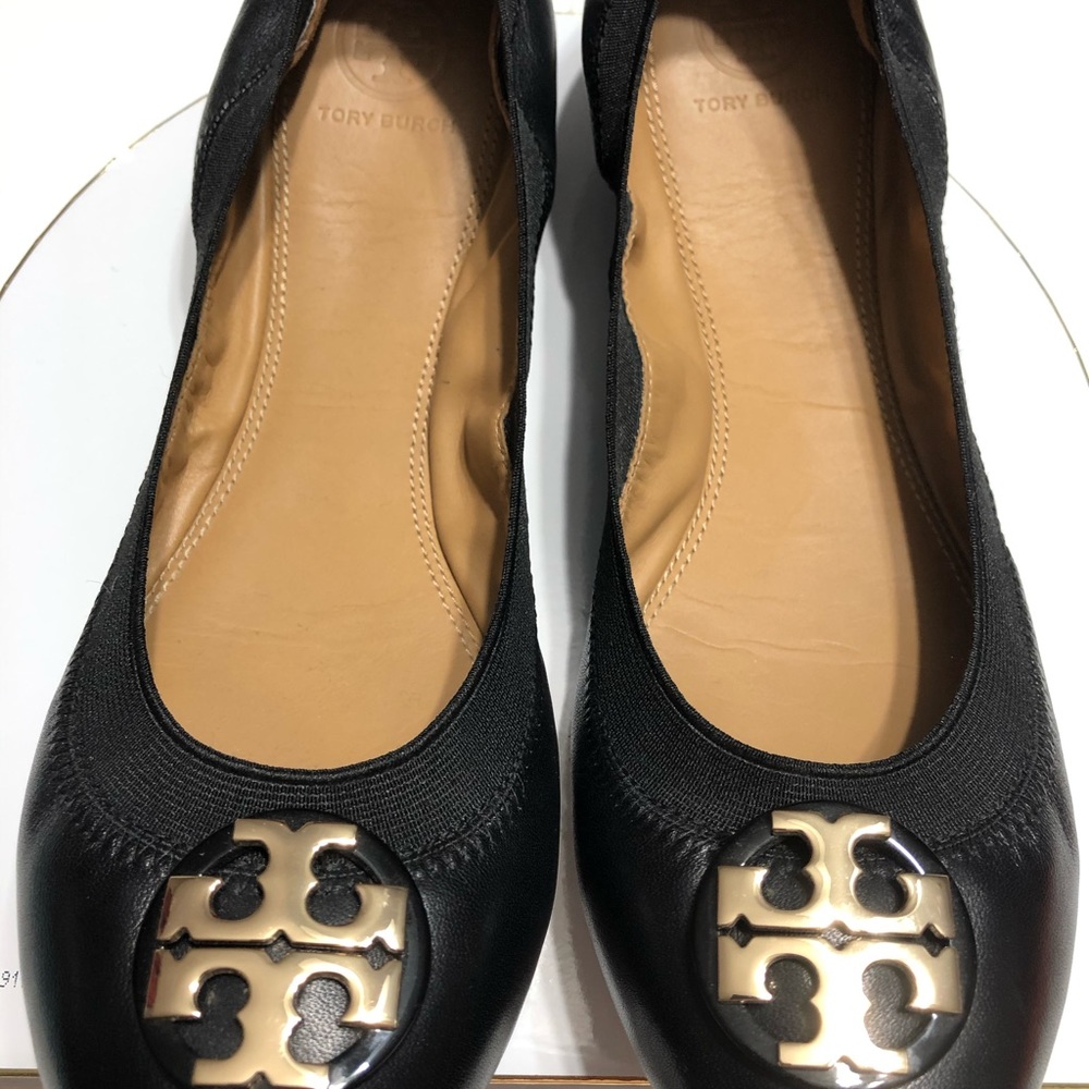 Tory Burch Claire Ballet Elastic Flats